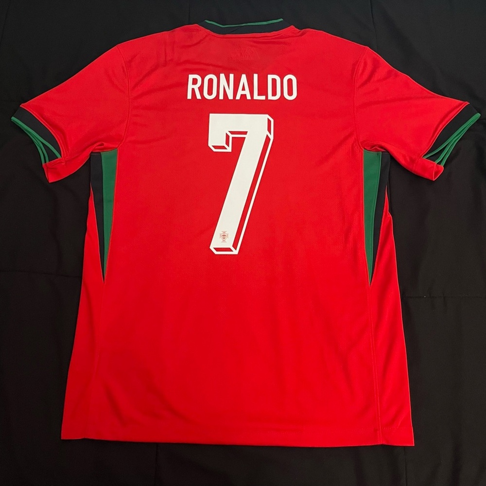 Ronaldo #7 Portugal Euro 2024 Jersey soccer football red